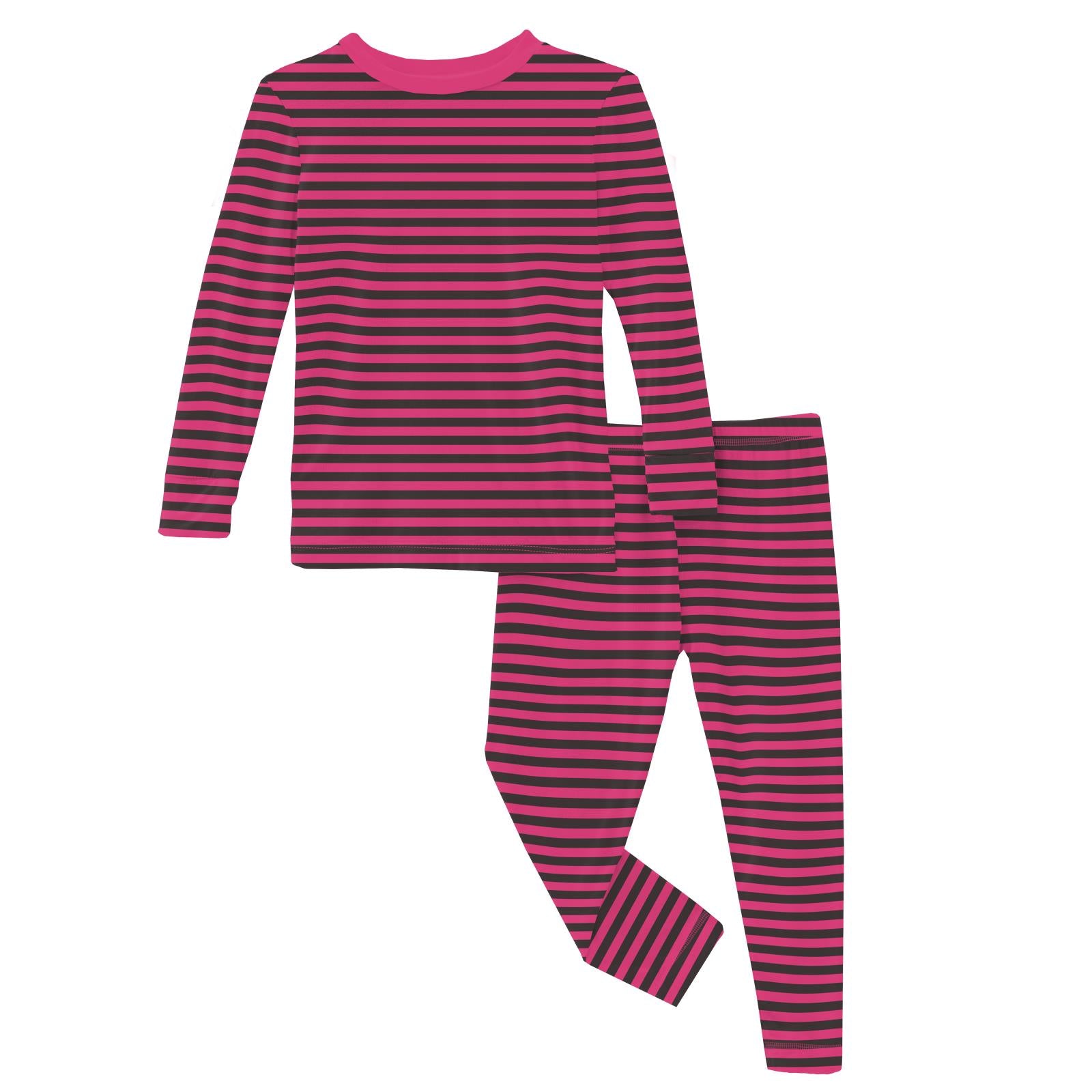 KicKee Pants Baby Christmas Stripe Matching Family Pajamas - Christmas  Stripe, 0-3 Months