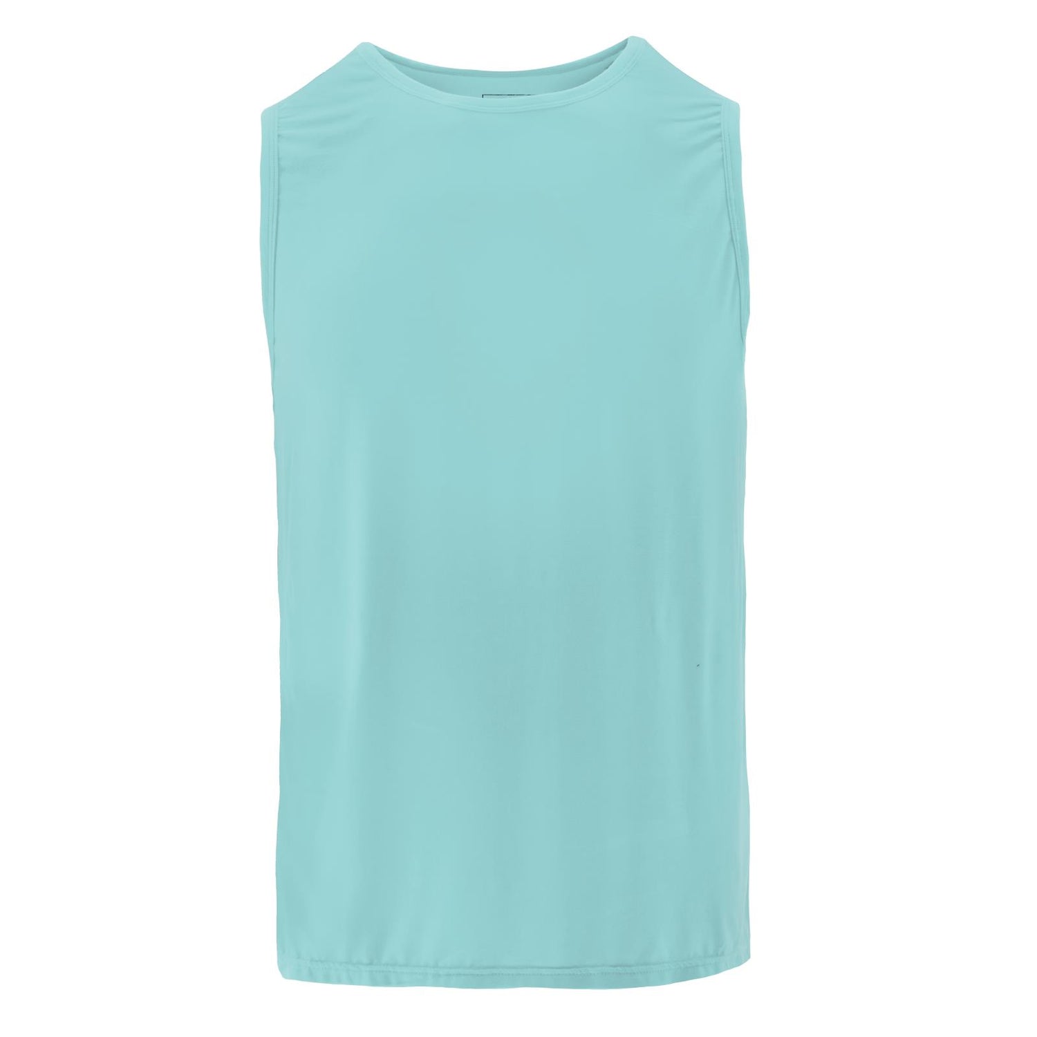 Men's Solid Sport Tank in Summer Sky