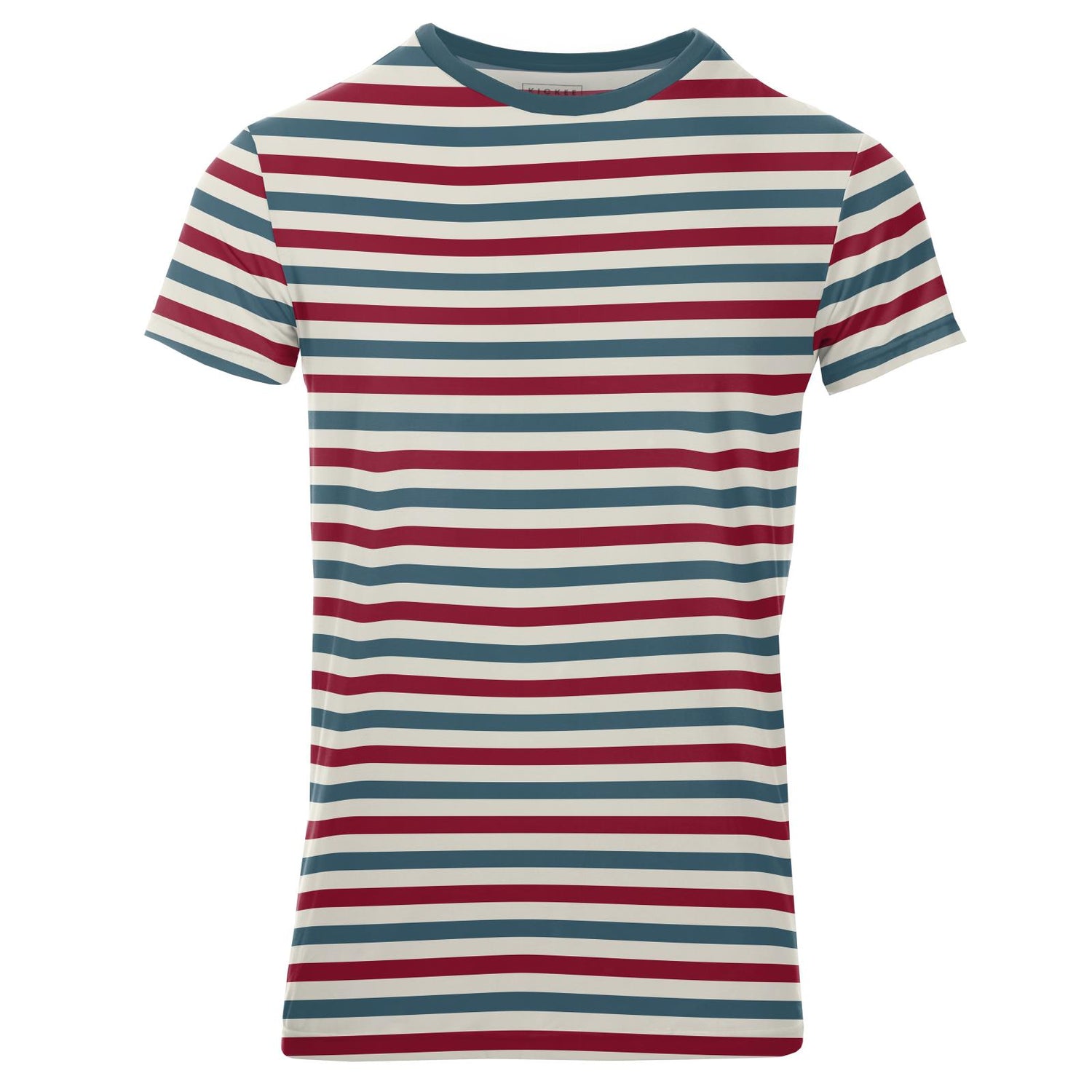 Men's Print Short Sleeve Tee in USA Stripe