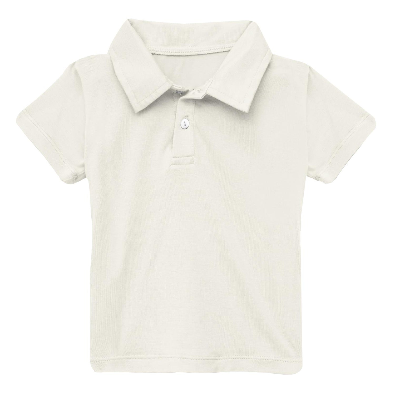 Short Sleeve Polo in Natural (356059)