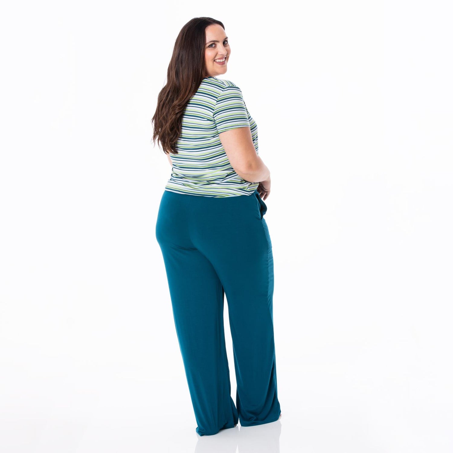 Women's Lounge Pants in Peacock