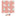 Print Fluffle Throw Blanket with Embroidery in Blush Yeti