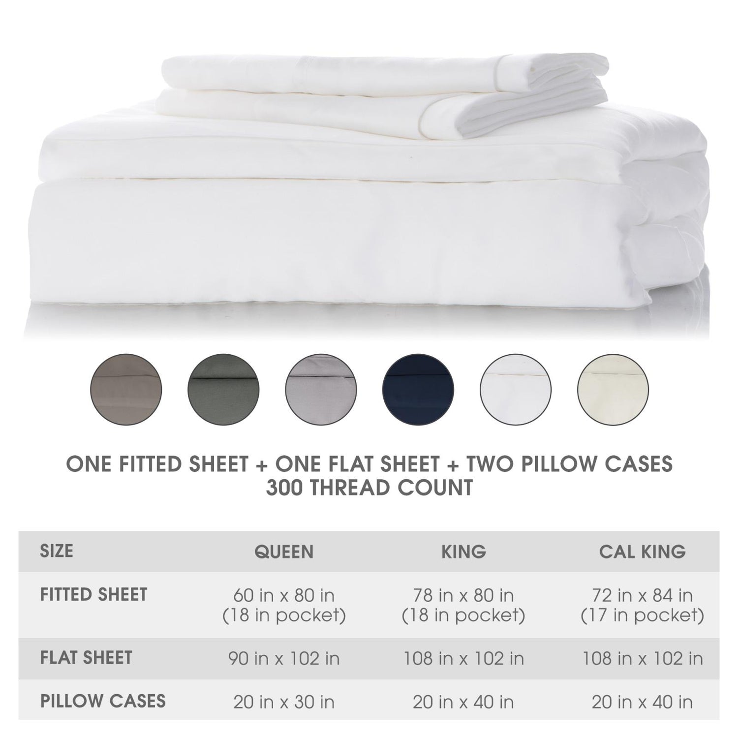 Woven Sheet Set in White (359538)