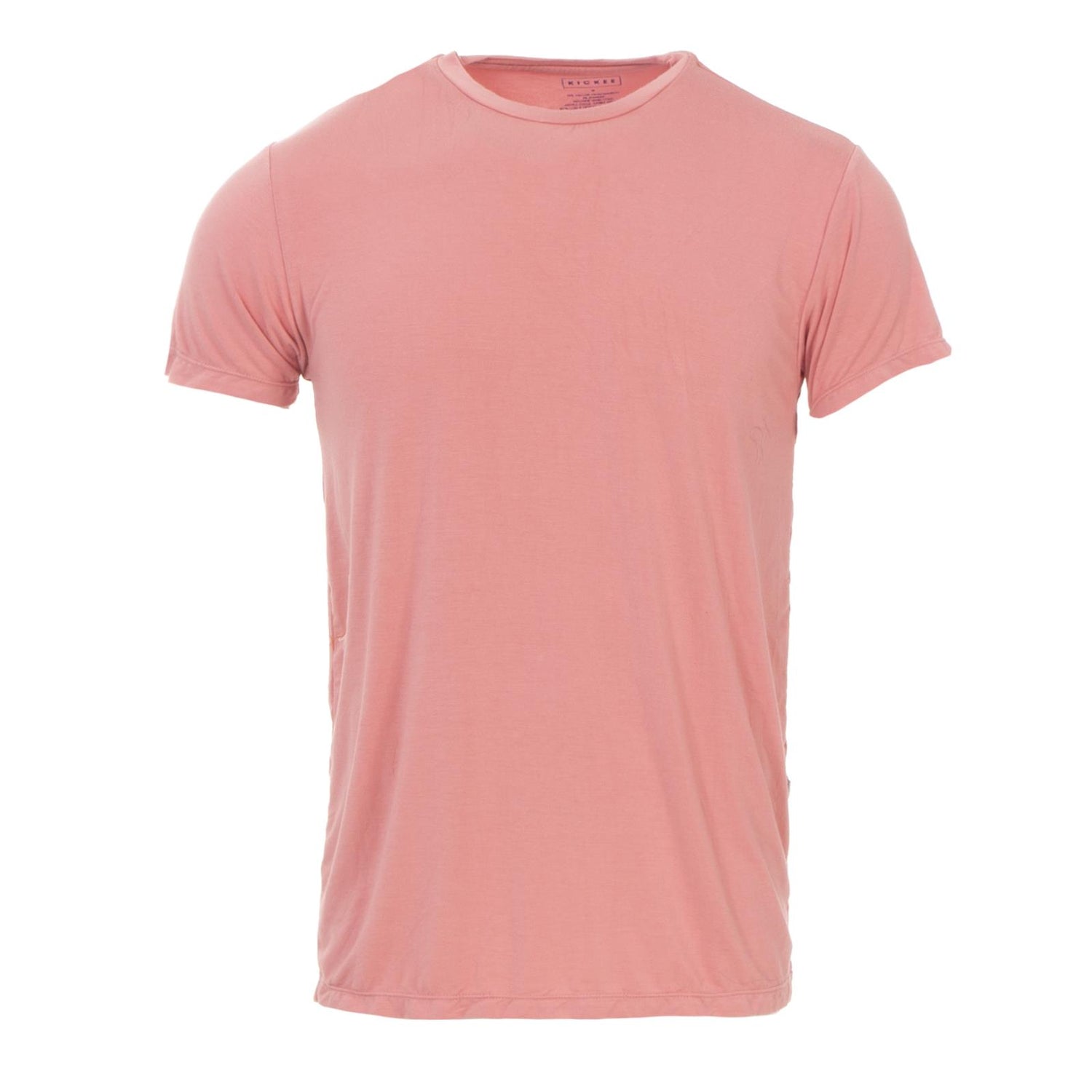 Men's Short Sleeve Crew Neck Tee in Strawberry