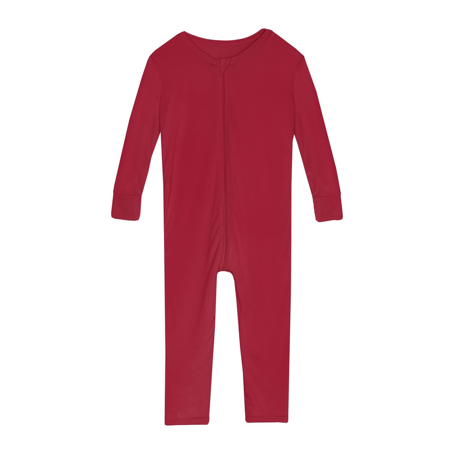 Convertible Sleeper with Zipper in Crimson