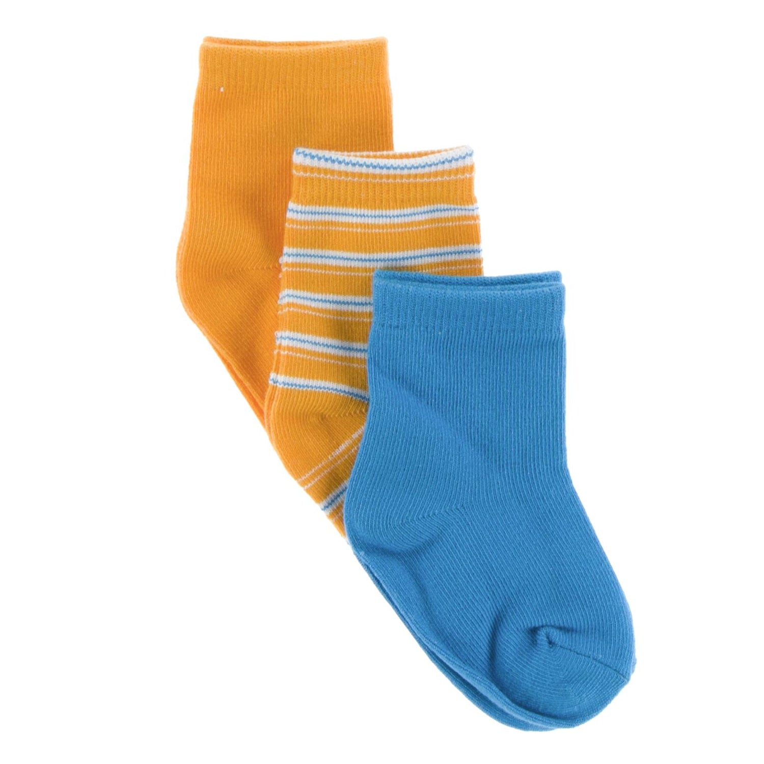 Socks (Set of 3) in Tamarin, Tamarin Brazil Stripe & Amazon