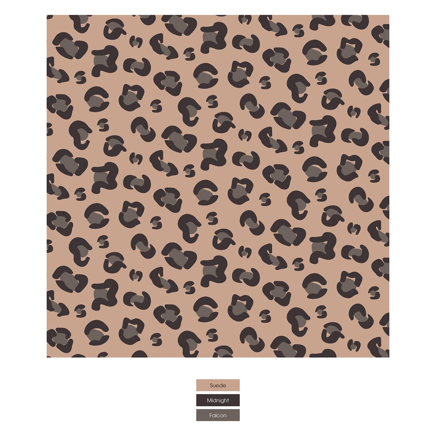 Print Girl's Underwear in Suede Cheetah