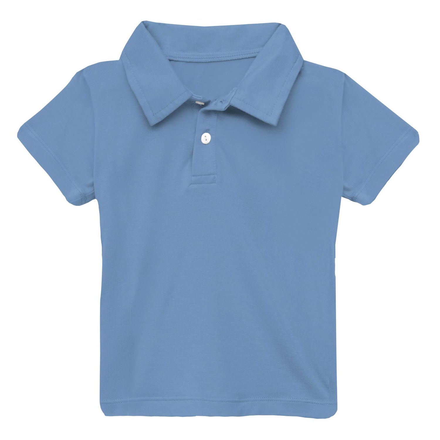 Short Sleeve Polo in Dream Blue