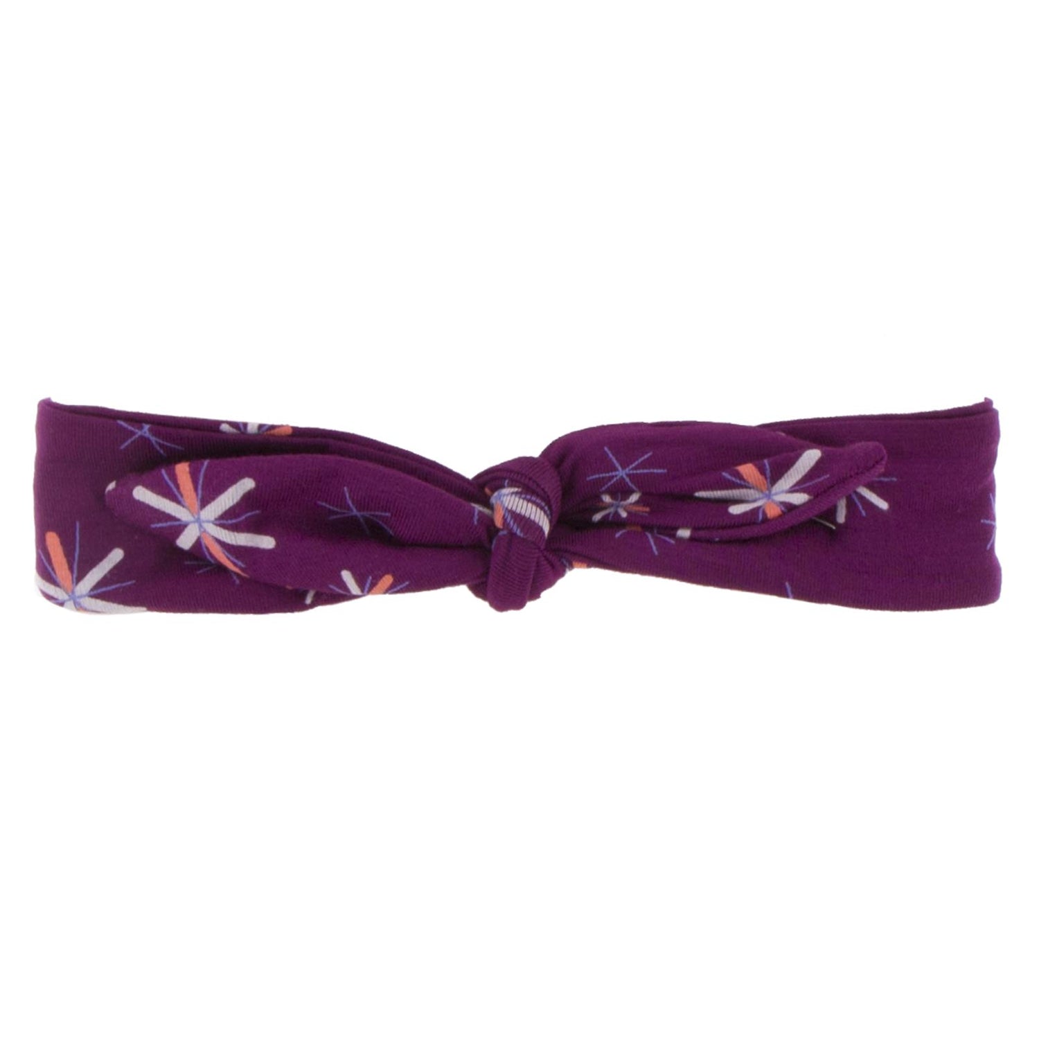 Print Bow Headband in Melody Snow (193751)