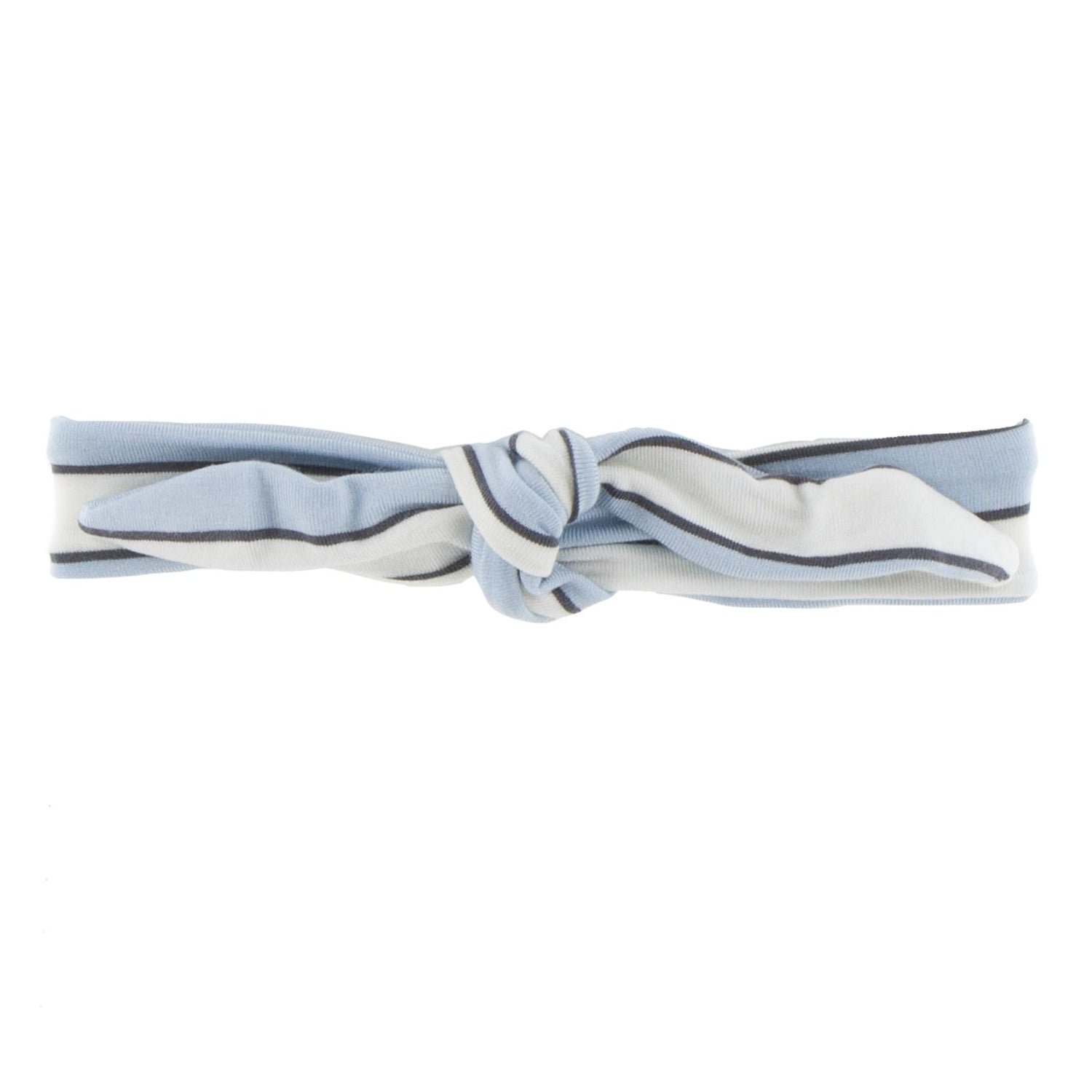 Print Bow Headband in Boy Musical Stripe (195599)