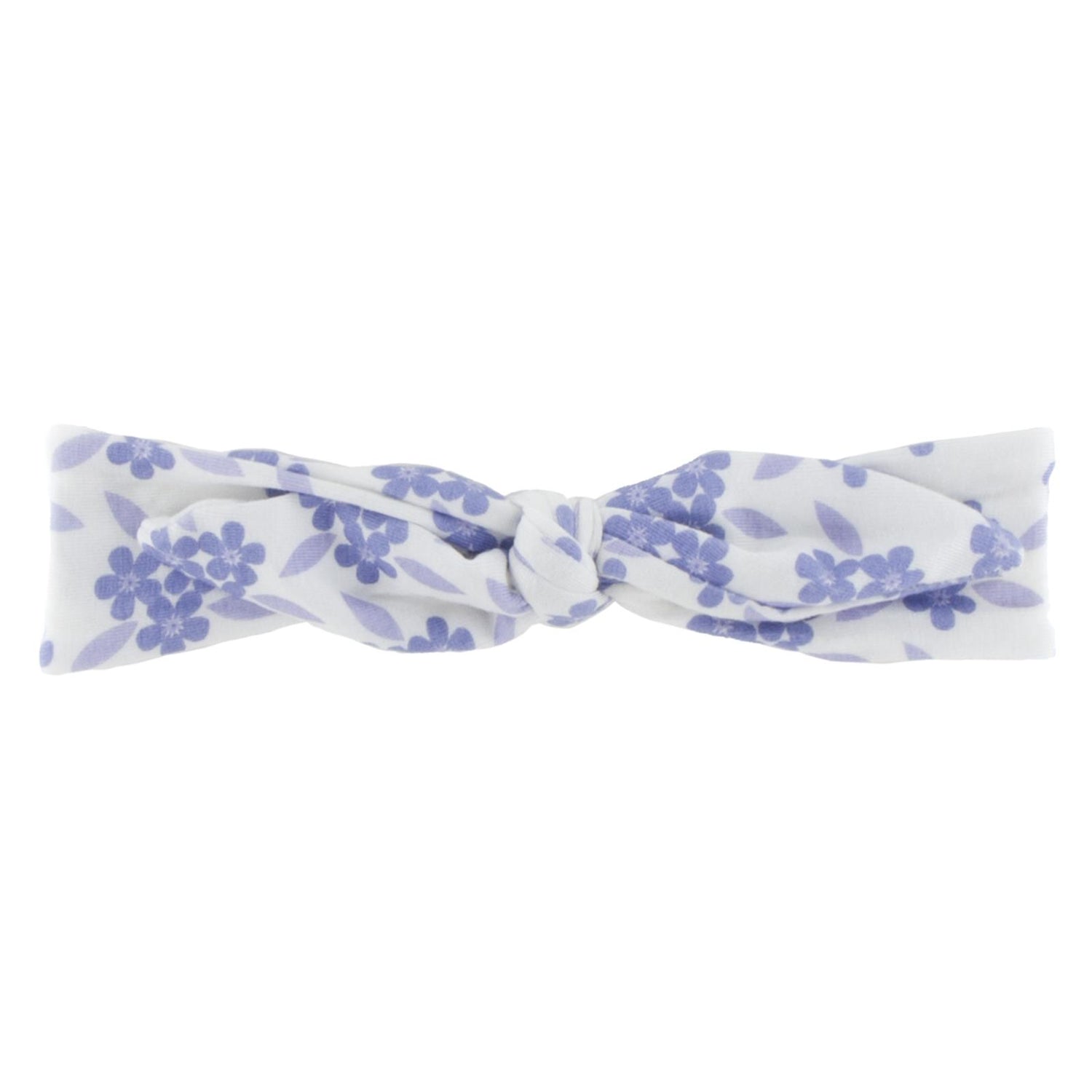 Print Bow Headband in Forget Me Not Floral (195834)