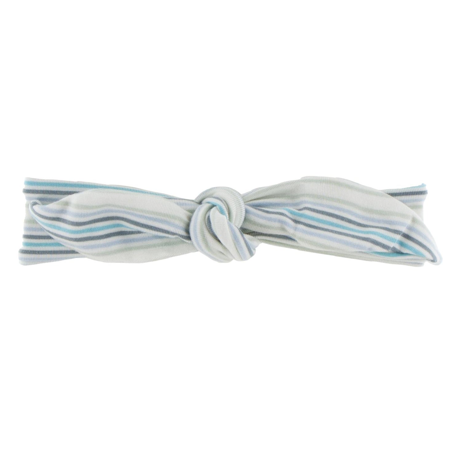 Print Bow Headband in Boy Desert Stripe (196752)