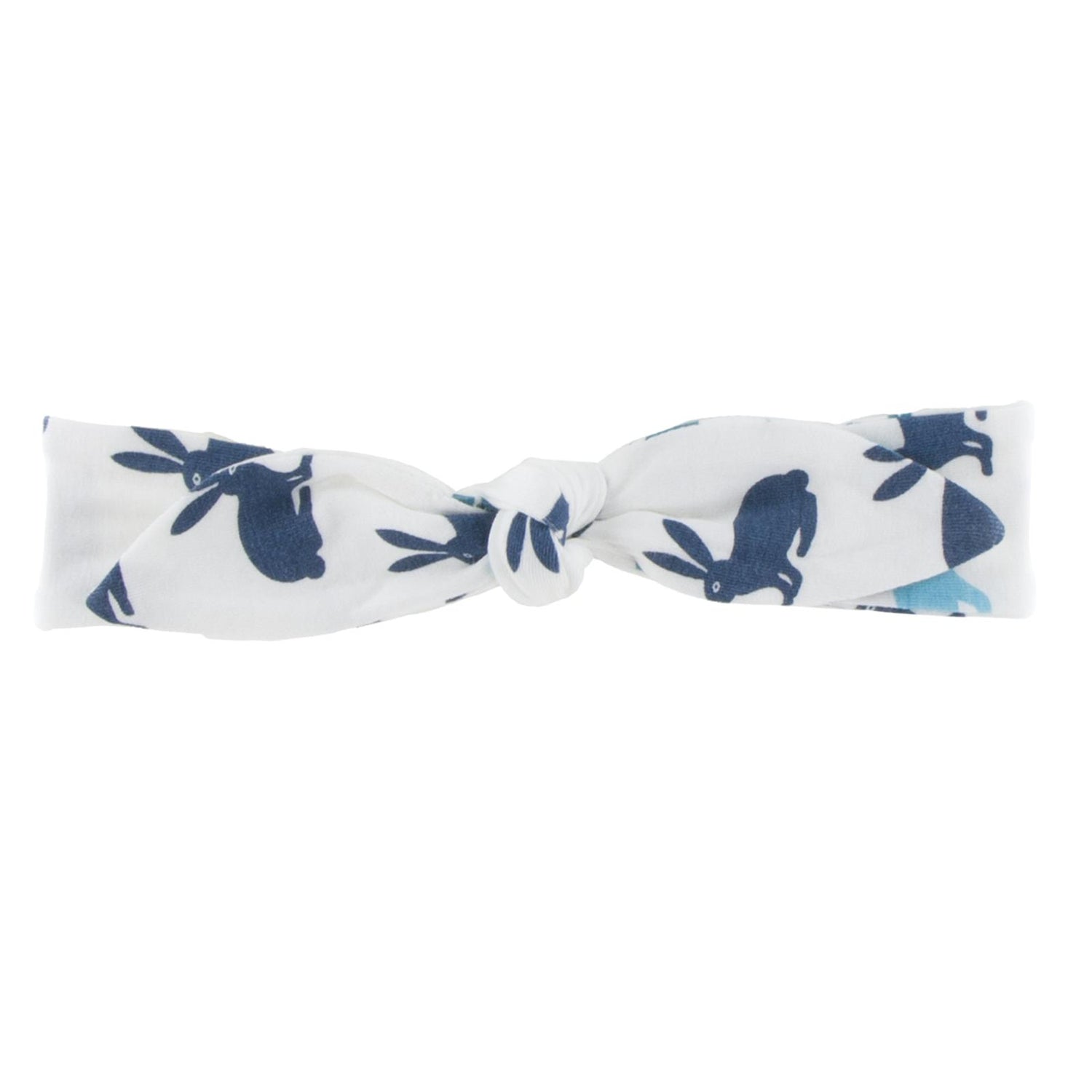 Print Bow Headband in Bay Hare (196156)