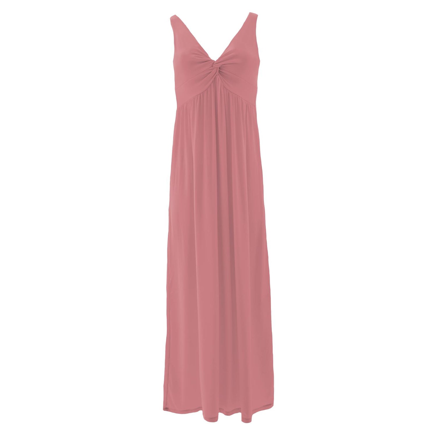 Women's Simple Twist Nightgown in Desert Rose