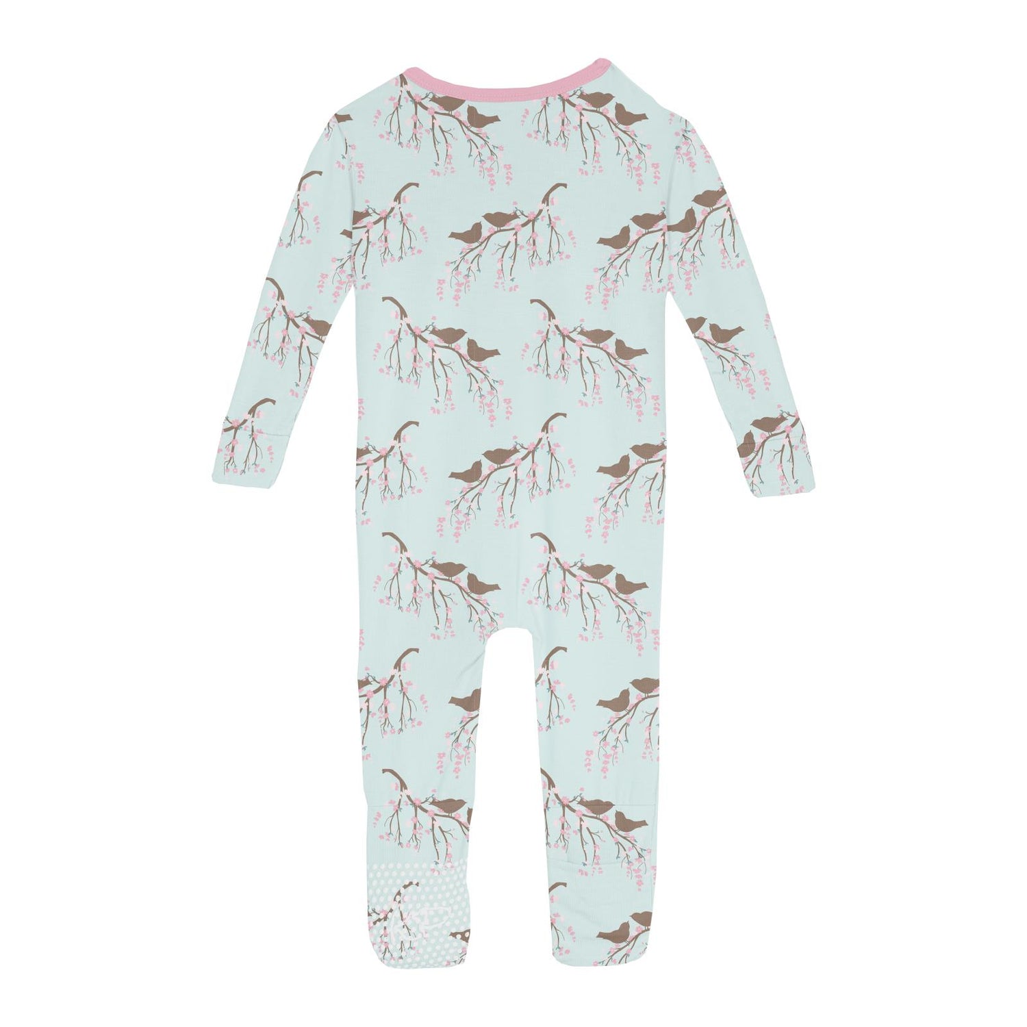 Print Convertible Sleeper with Zipper in Fresh Air Bird Branch (360215)