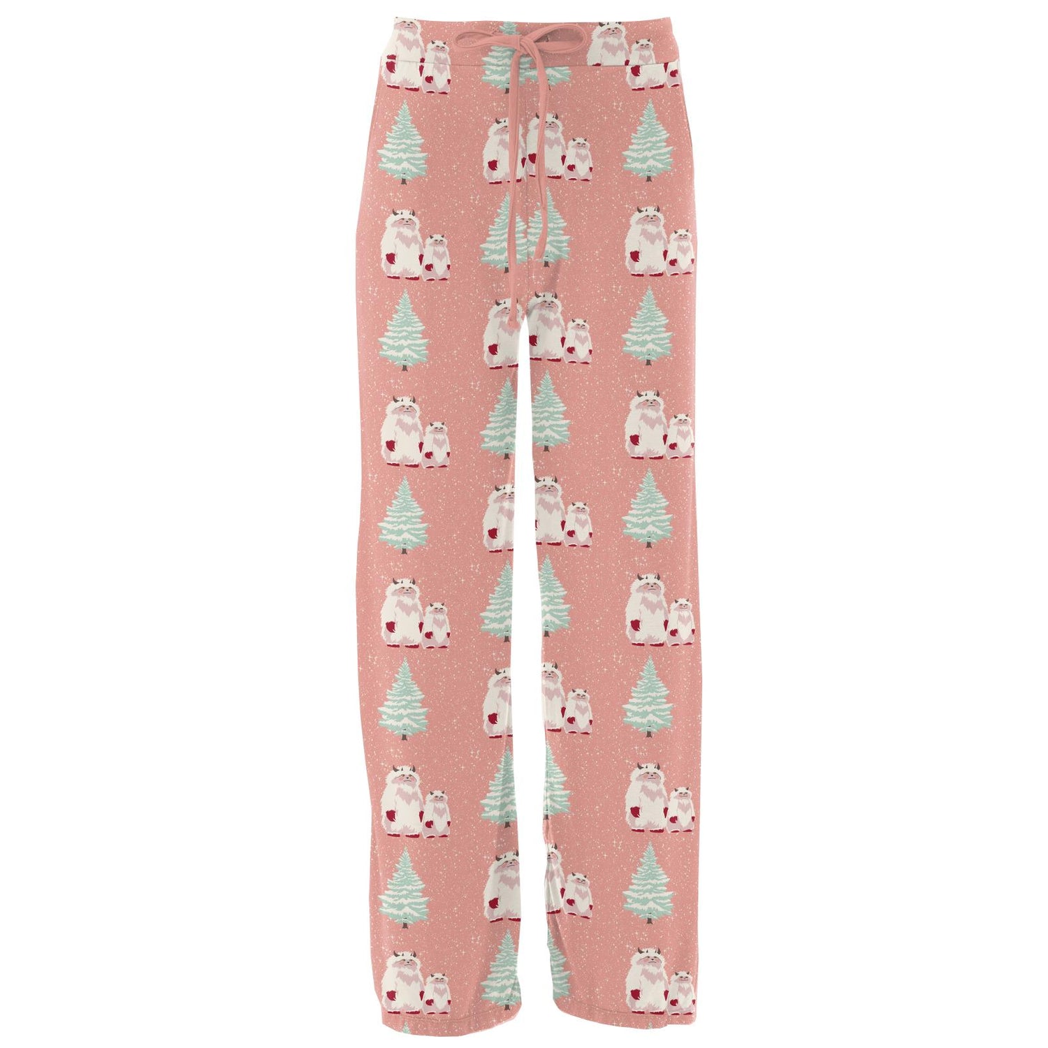 Women's Print Lounge Pants in Blush Yeti