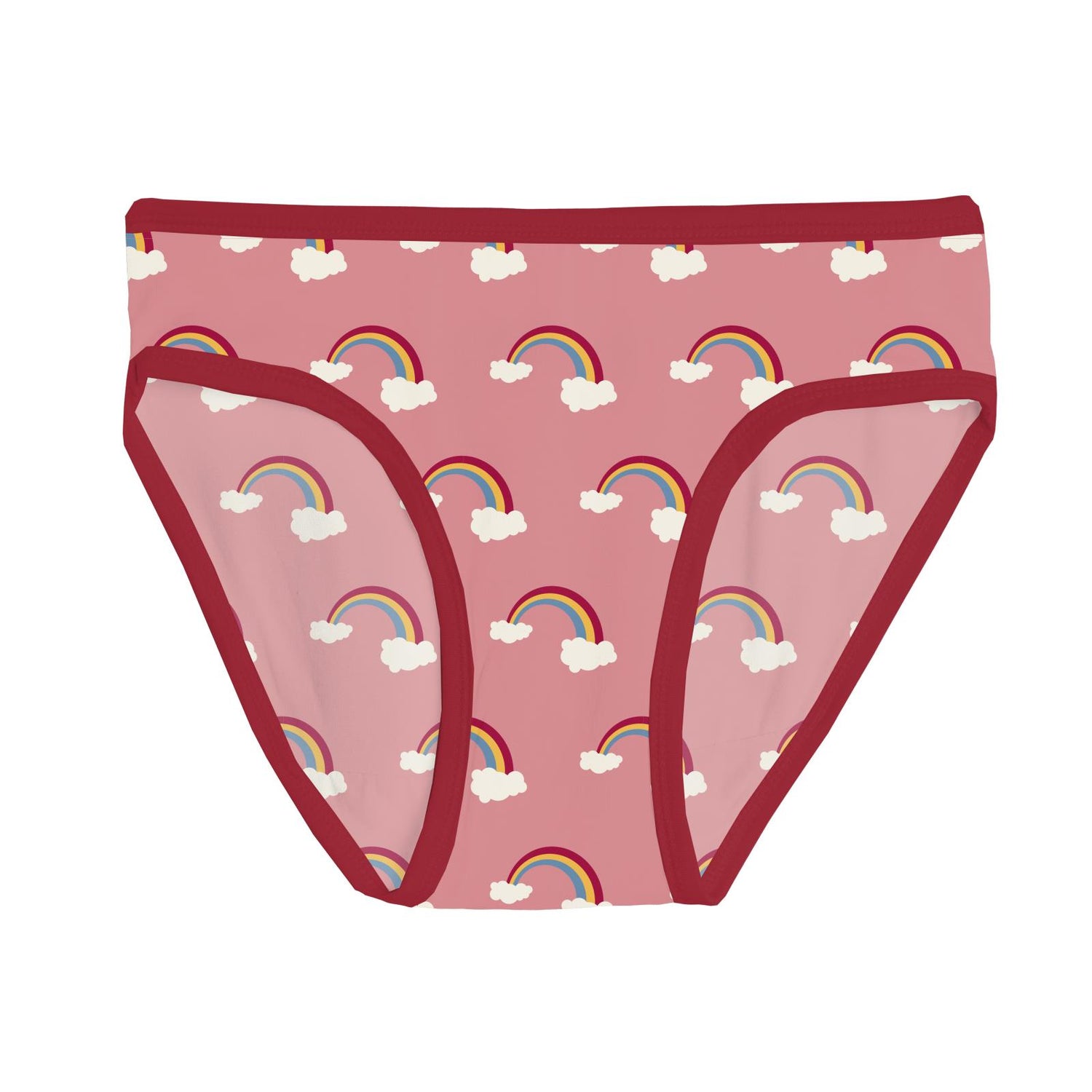 Print Girl's Underwear in Strawberry Rainbows