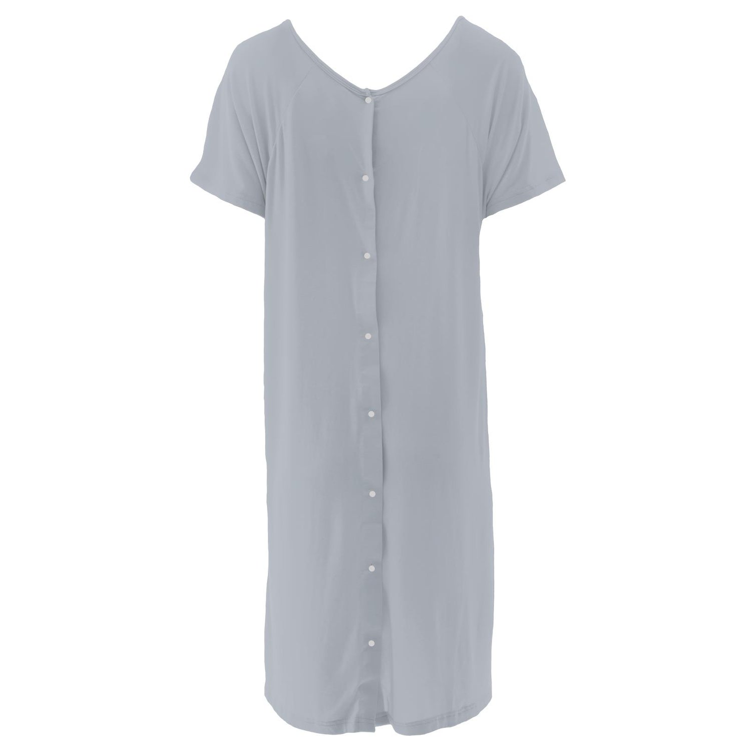 Women's Hospital Gown in Pearl Blue