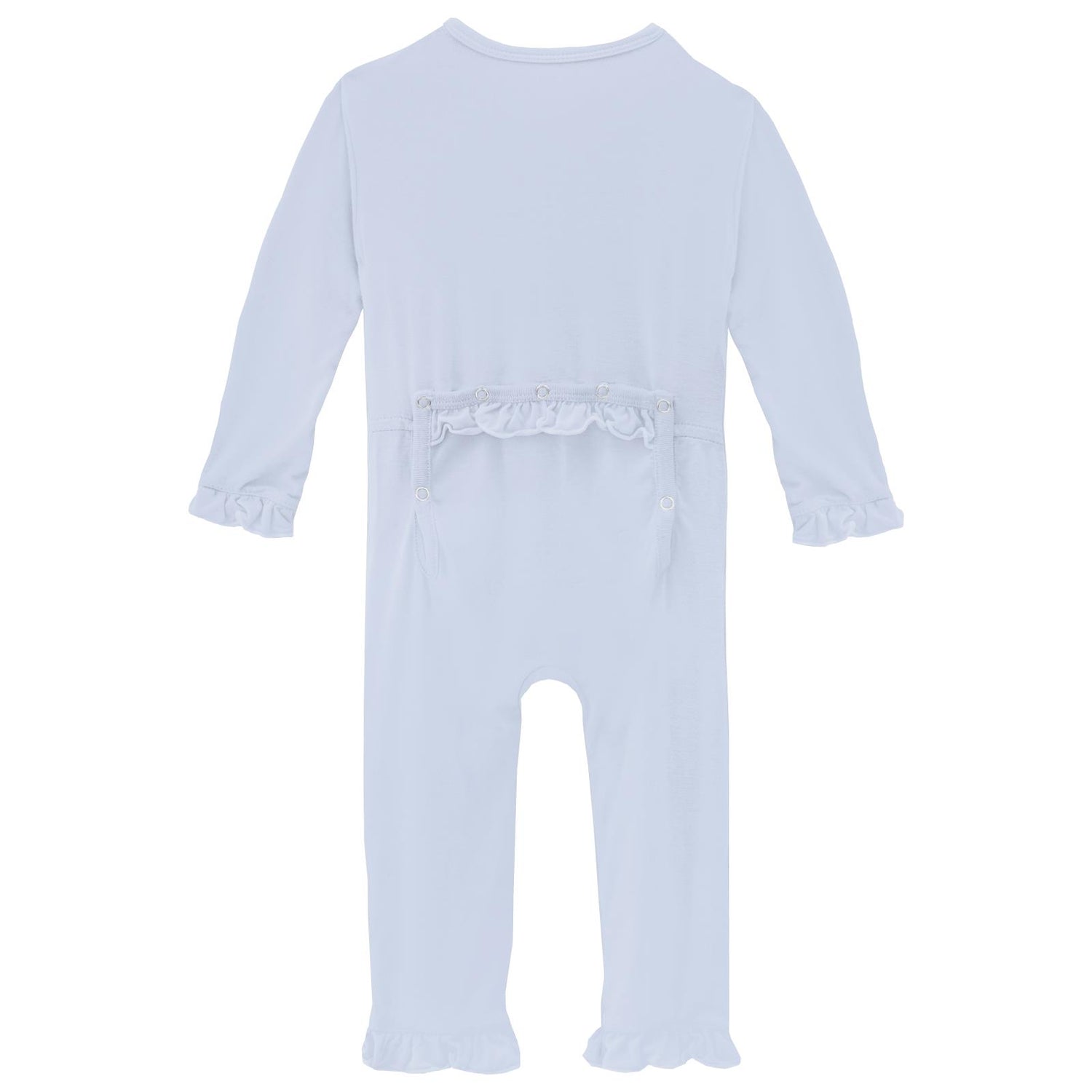 Classic Ruffle Coverall with 2 Way Zipper in Dew