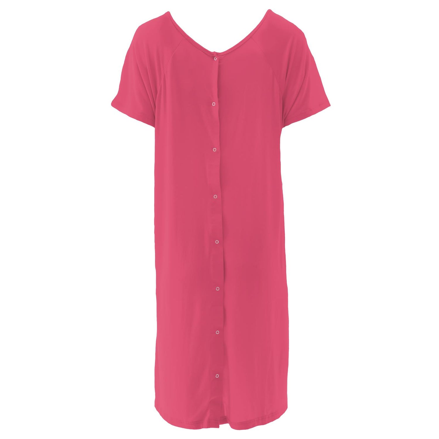 Women's Hospital Gown in Winter Rose