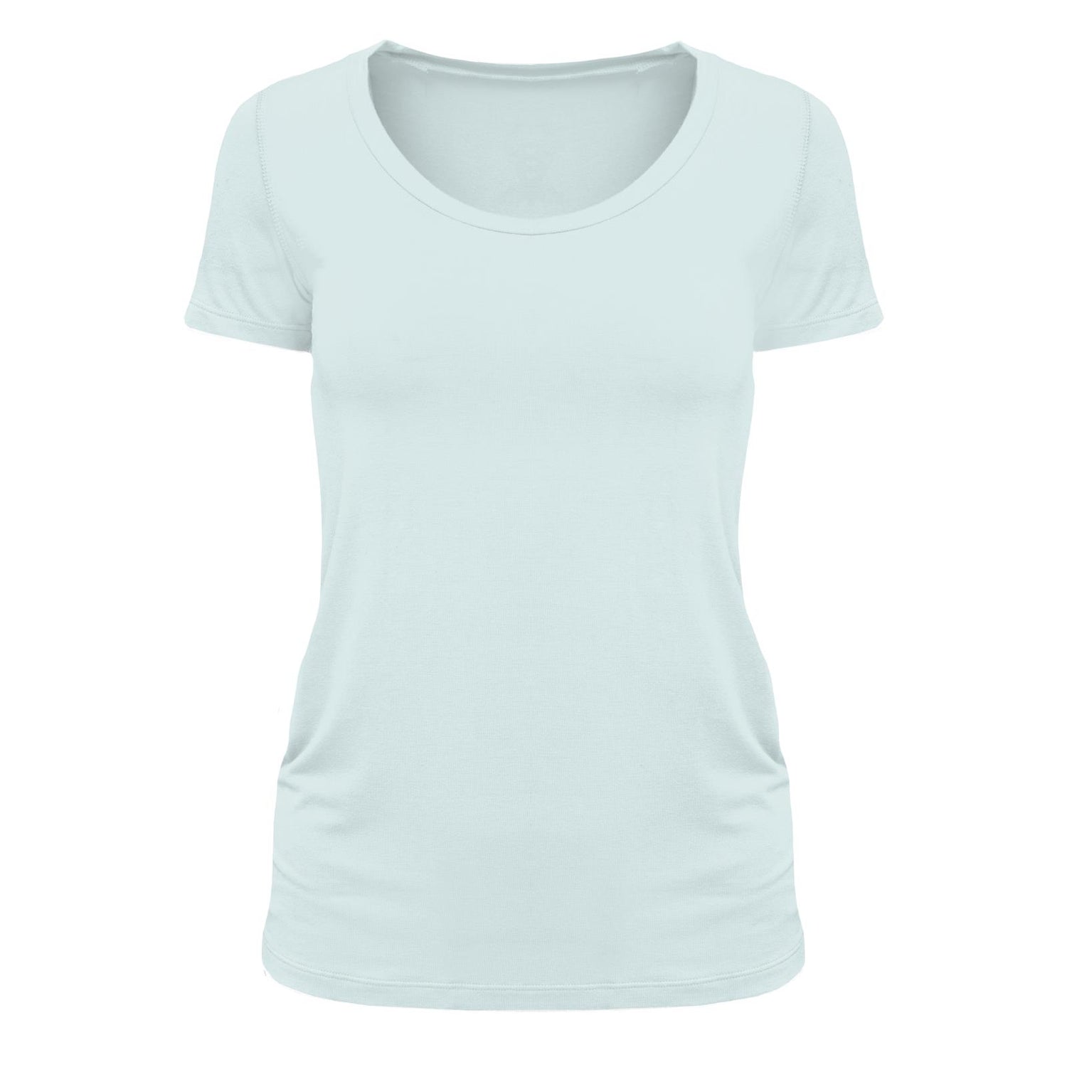 Women's Short Sleeve Scoop Neck Tee in Fresh Air (322603)