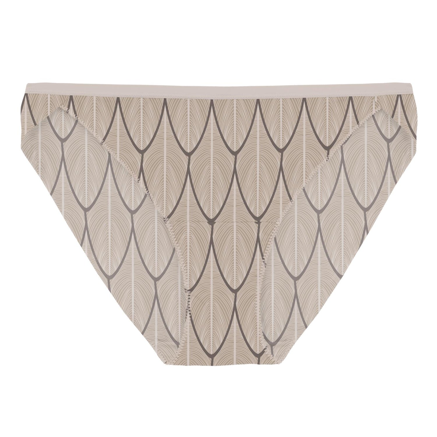Women's Print Bikini Brief in Owl Feathers (322017)