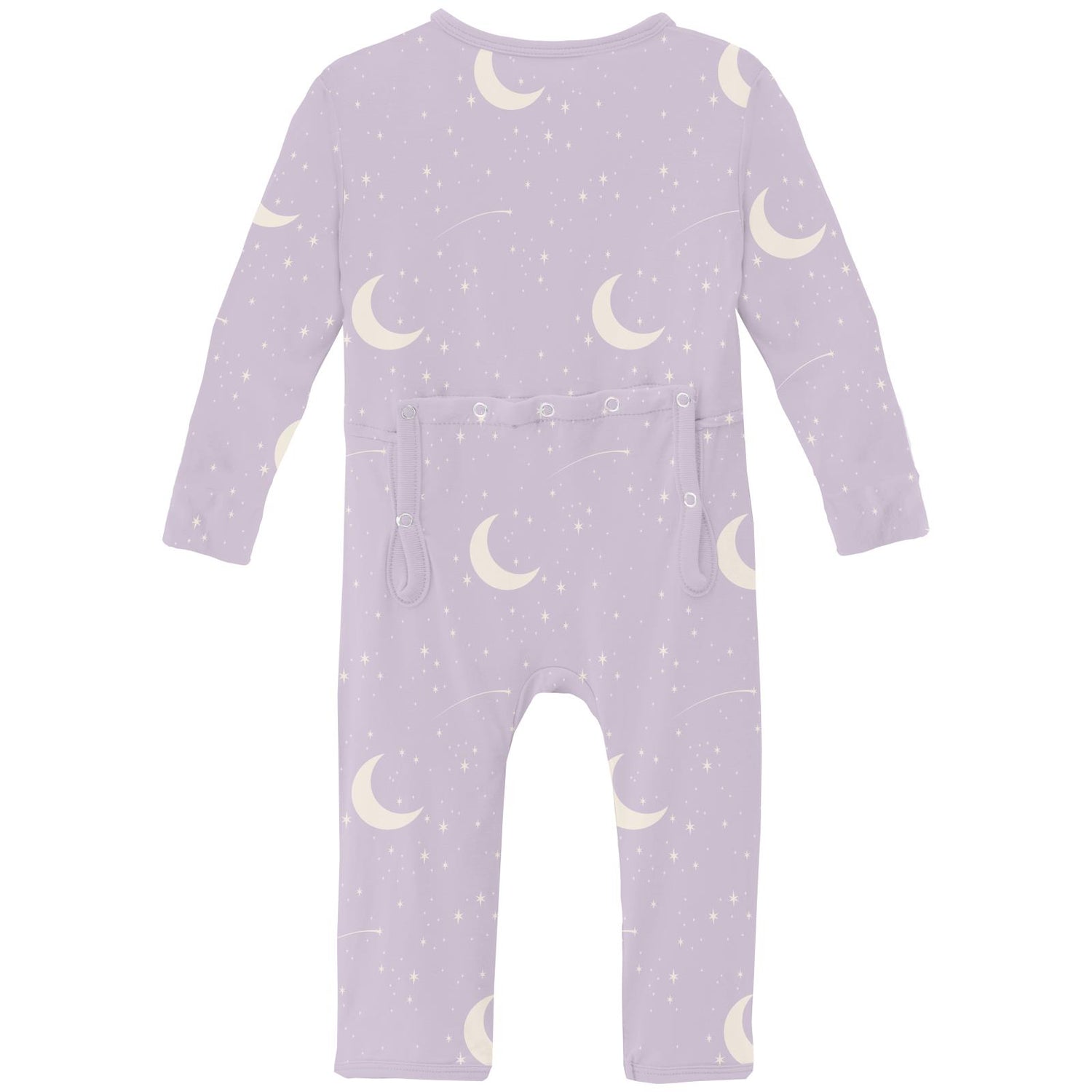 Print Coverall with 2 Way Zipper in Thistle Starry Sky & Moon (319297)