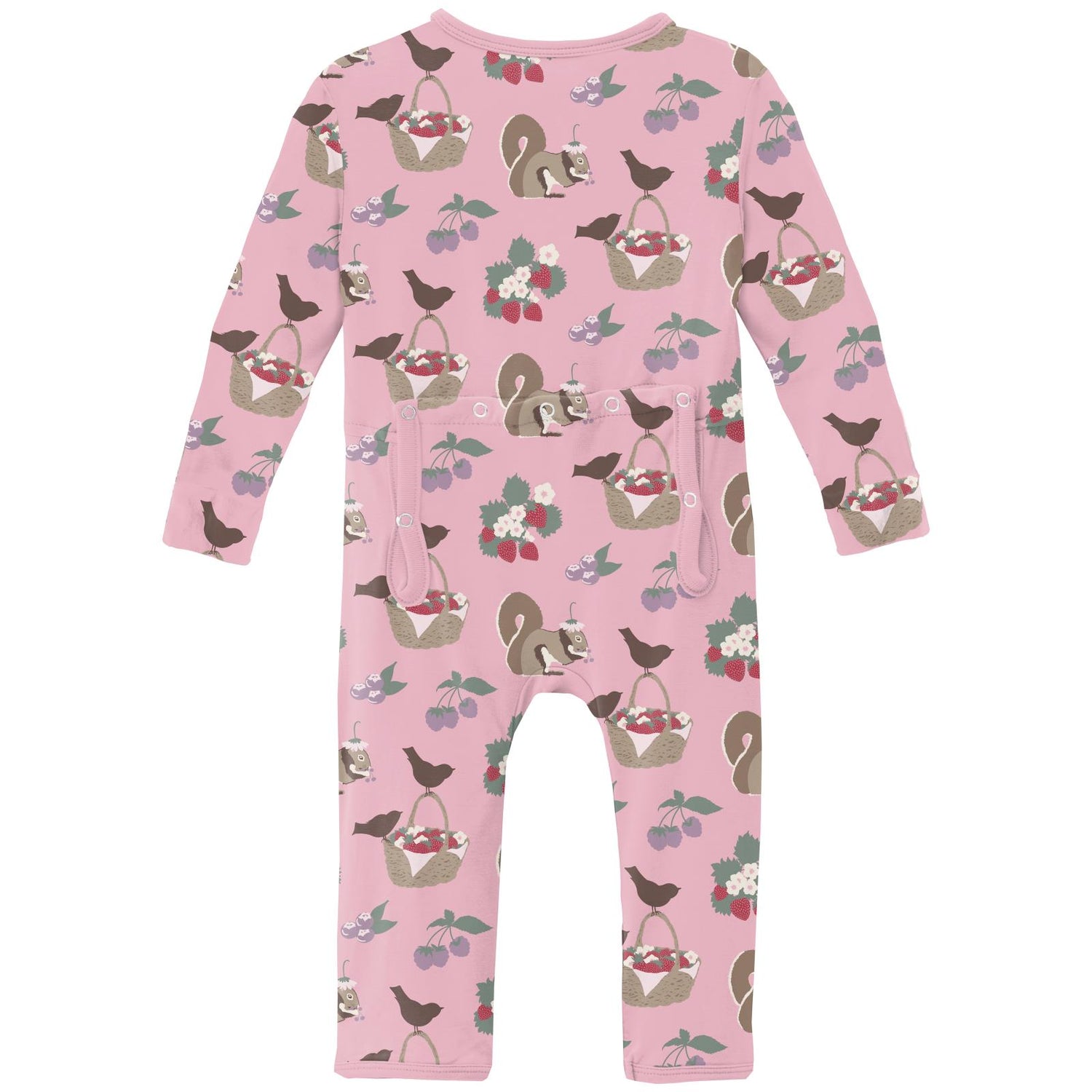 Print Coverall with 2 Way Zipper in Cake Pop Berry Picking (319431)