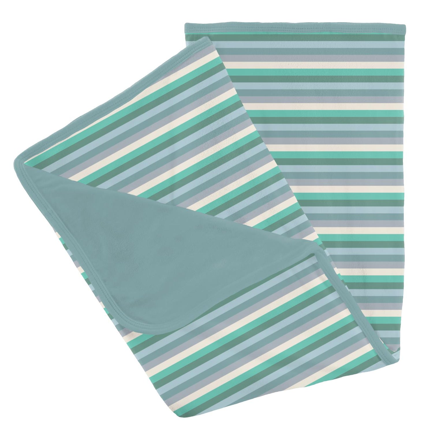 Print Stroller Blanket in April Showers Stripe (221871)