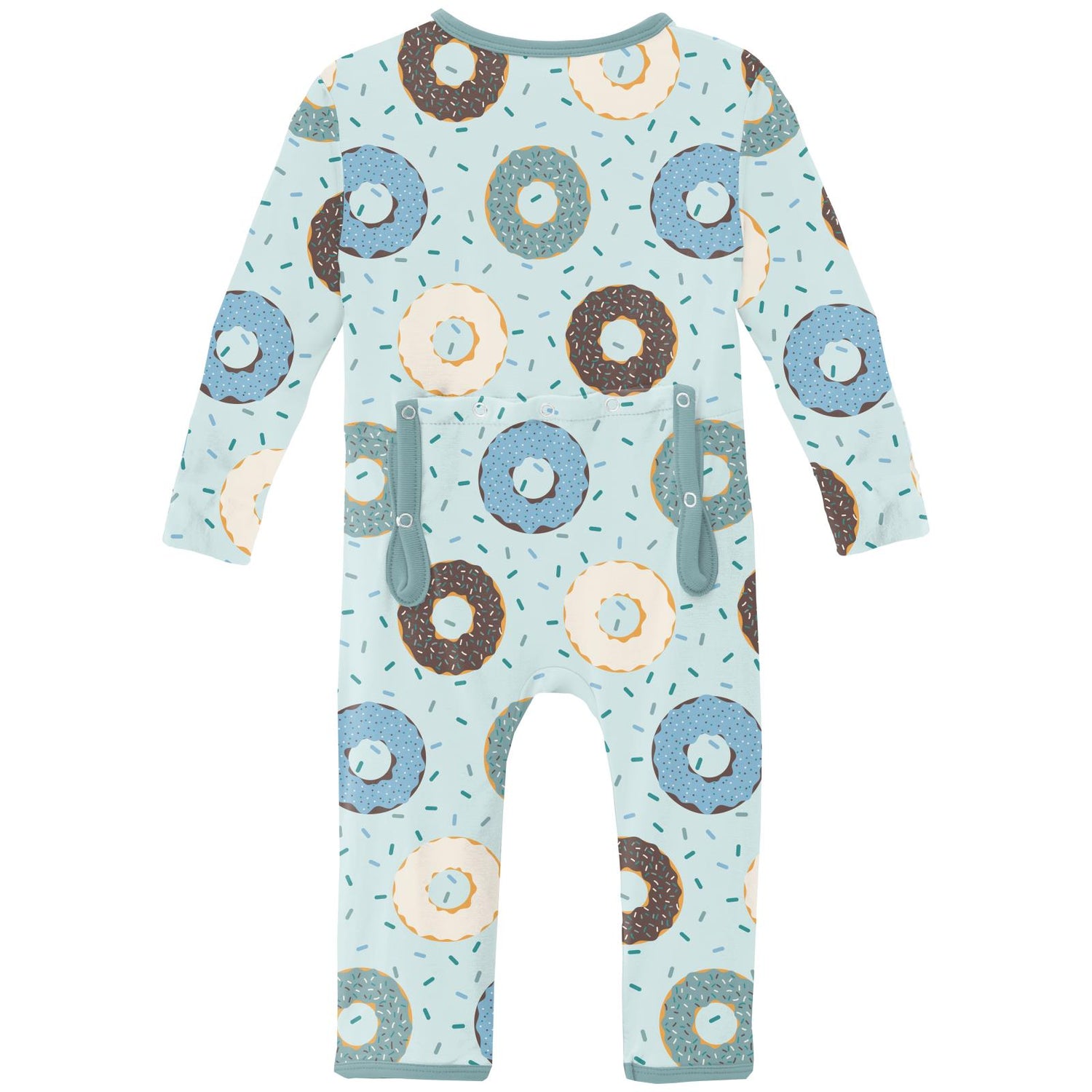 Print Coverall with 2 Way Zipper in Fresh Air Donuts and Sprinkles (311432)