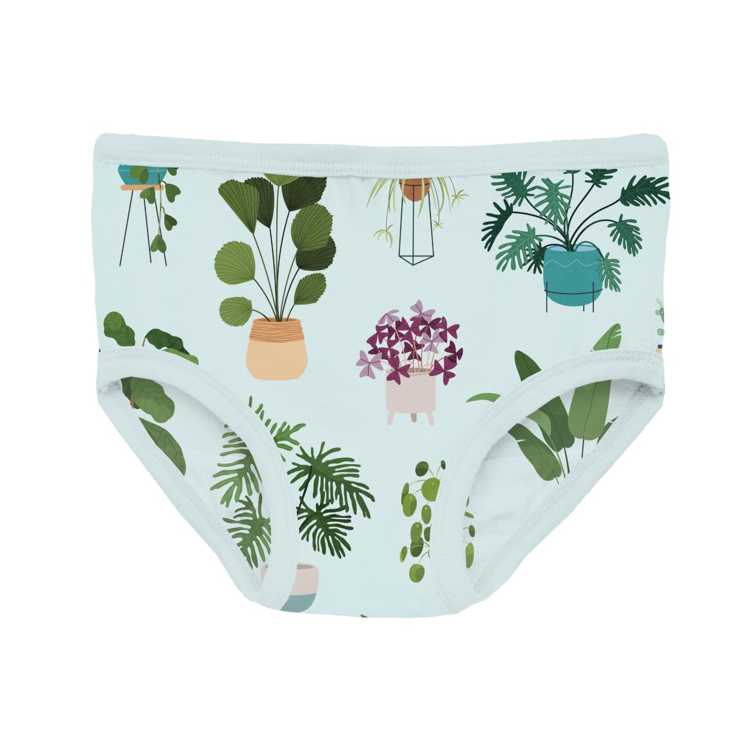 Print Girl's Underwear in Fresh Air House Plants (312186)