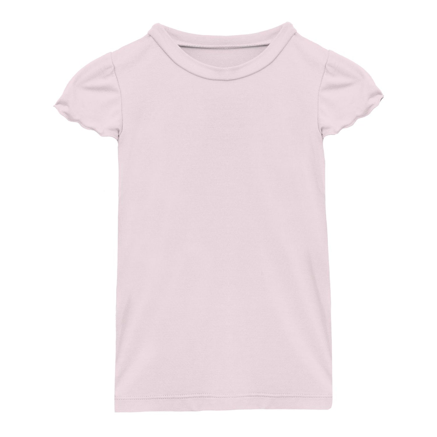 Flutter Sleeve Tee in Shrinking Violet (336223)