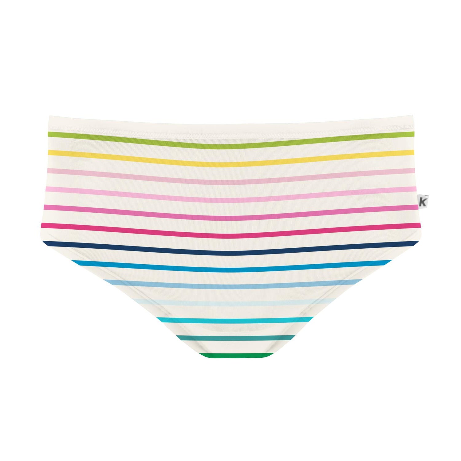 Women's Print Classic Brief in Happy Stripe (336405)