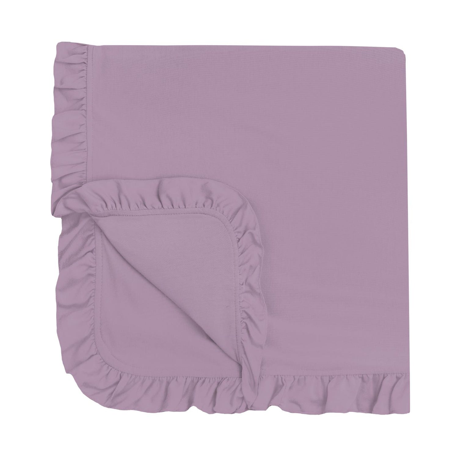 Ruffle Stroller Blanket in Lavender (337767)