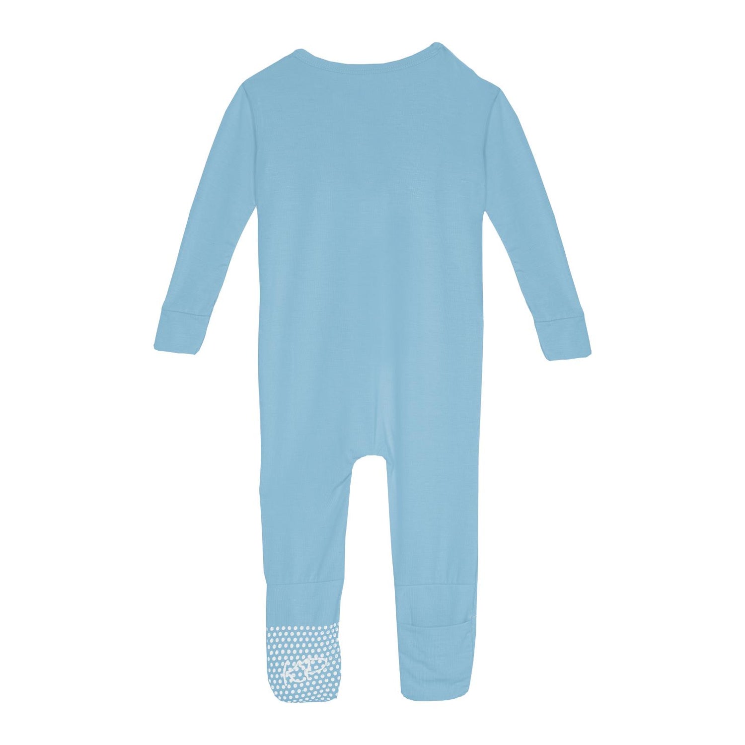 Convertible Sleeper with Zipper in Seaside Blue (338321)