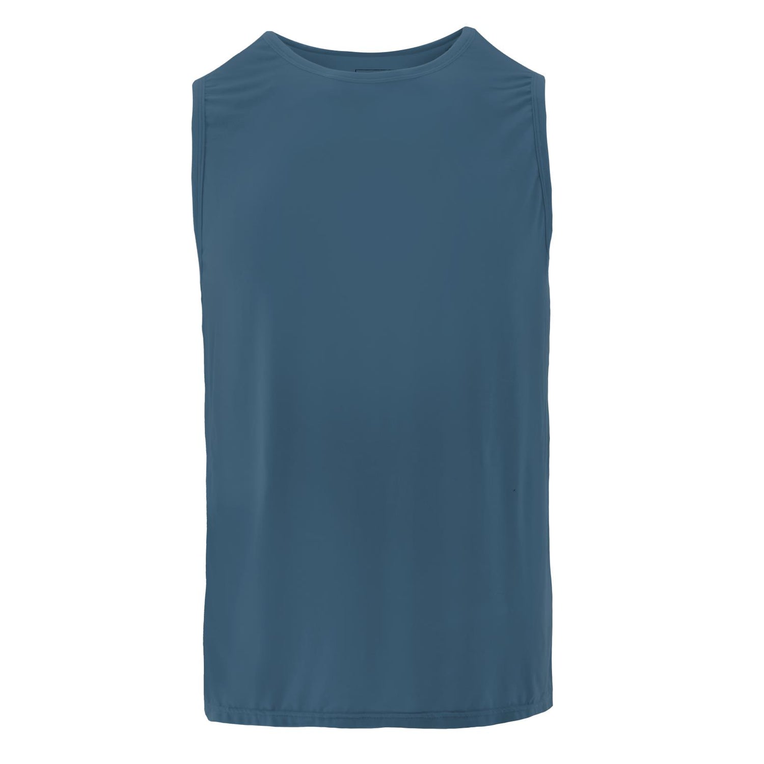 Men's Solid Sport Tank in Deep Sea