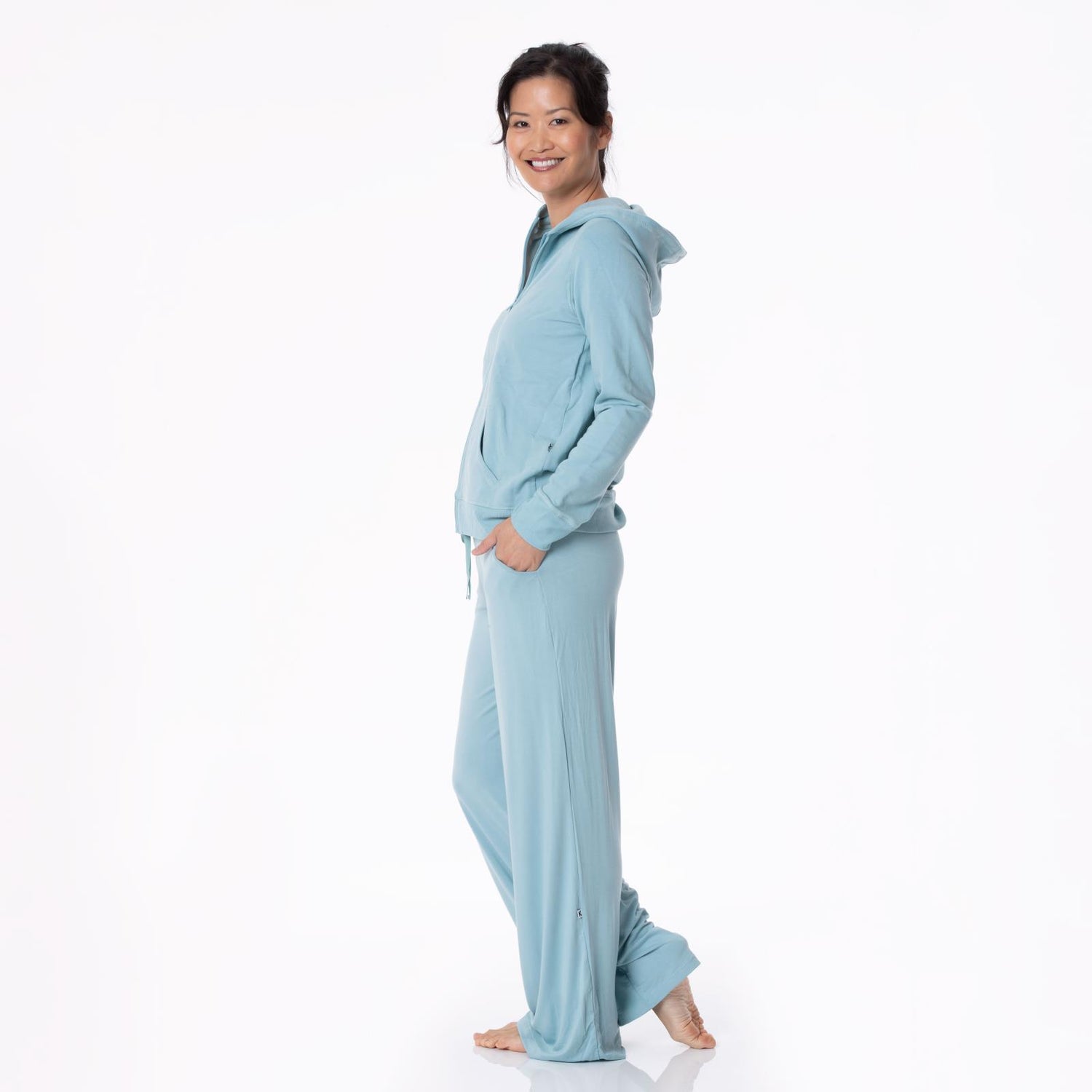 Women's Lounge Pants in Stormy Sea