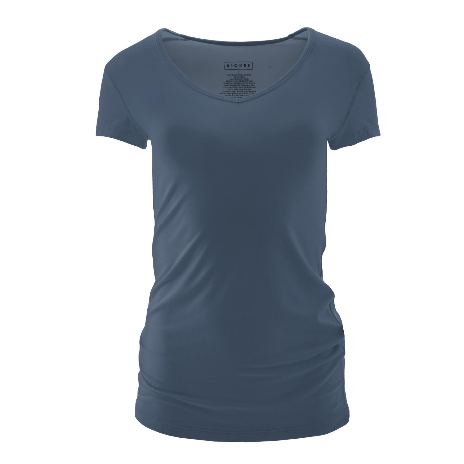 Women's Solid Short Sleeve One Tee in Twilight