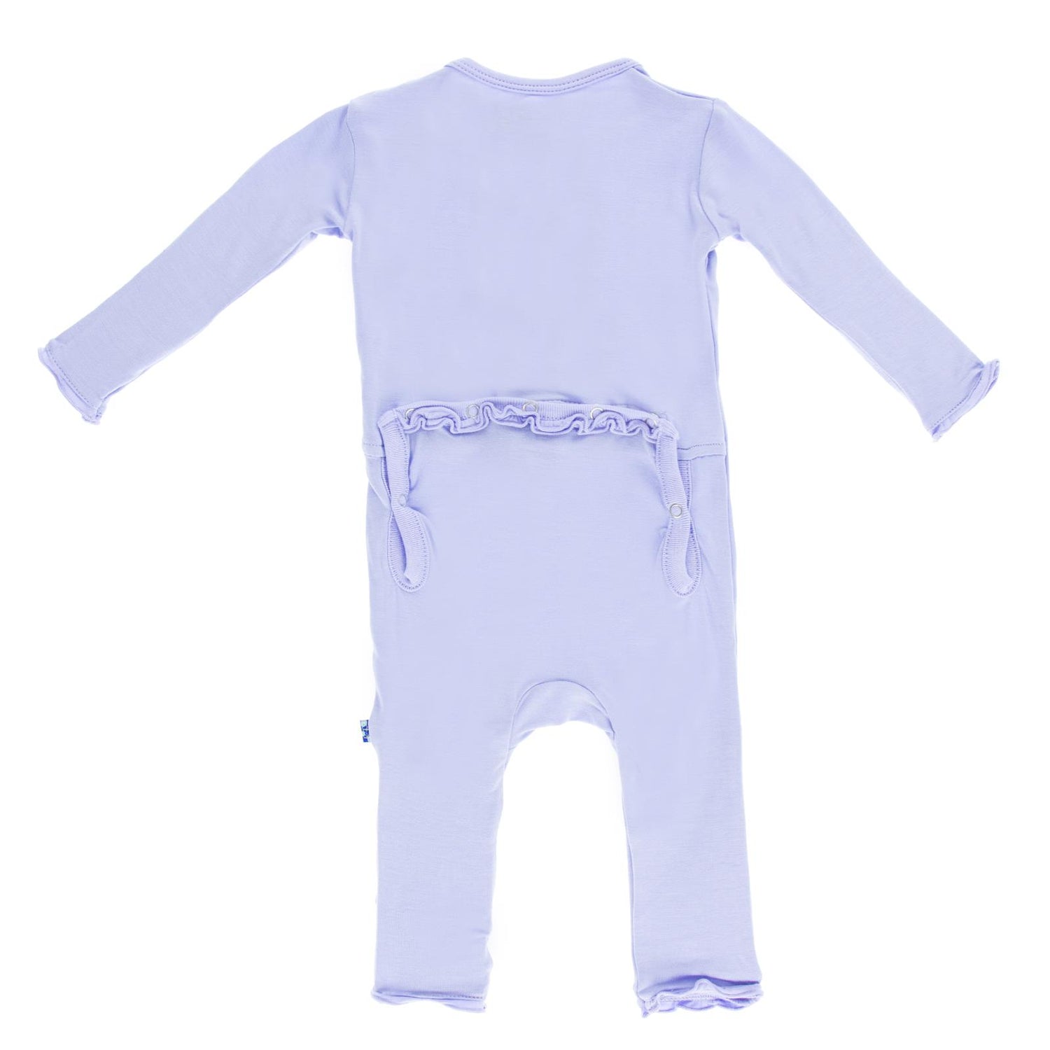 Basic Muffin Ruffle Coverall in Lilac