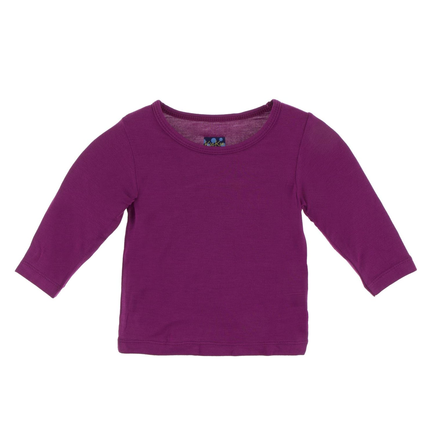 Long Sleeve Baby Tee in Orchid