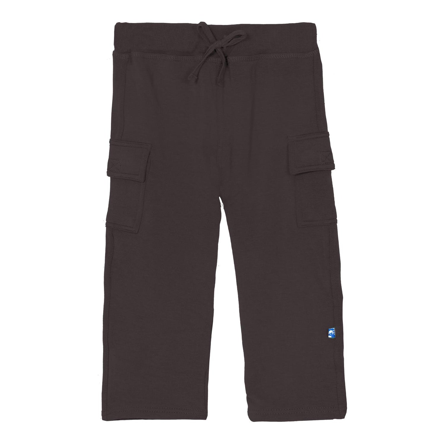 Fleece Cargo Sweatpants in Midnight