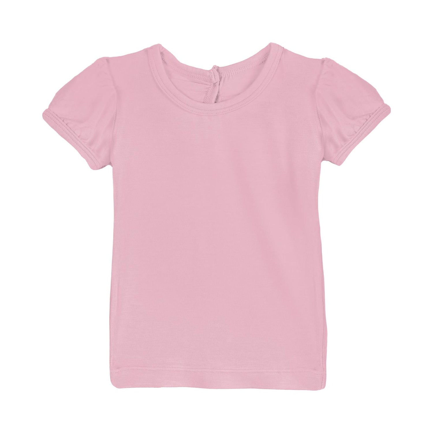 Short Sleeve Puff Tee in Cake Pop