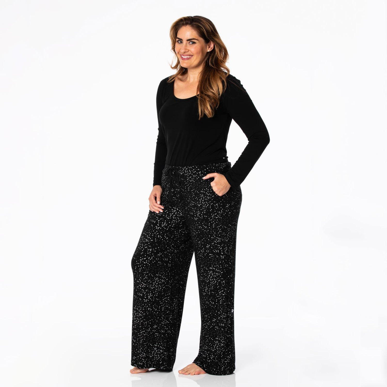 Women's Lounge Pants in Midnight