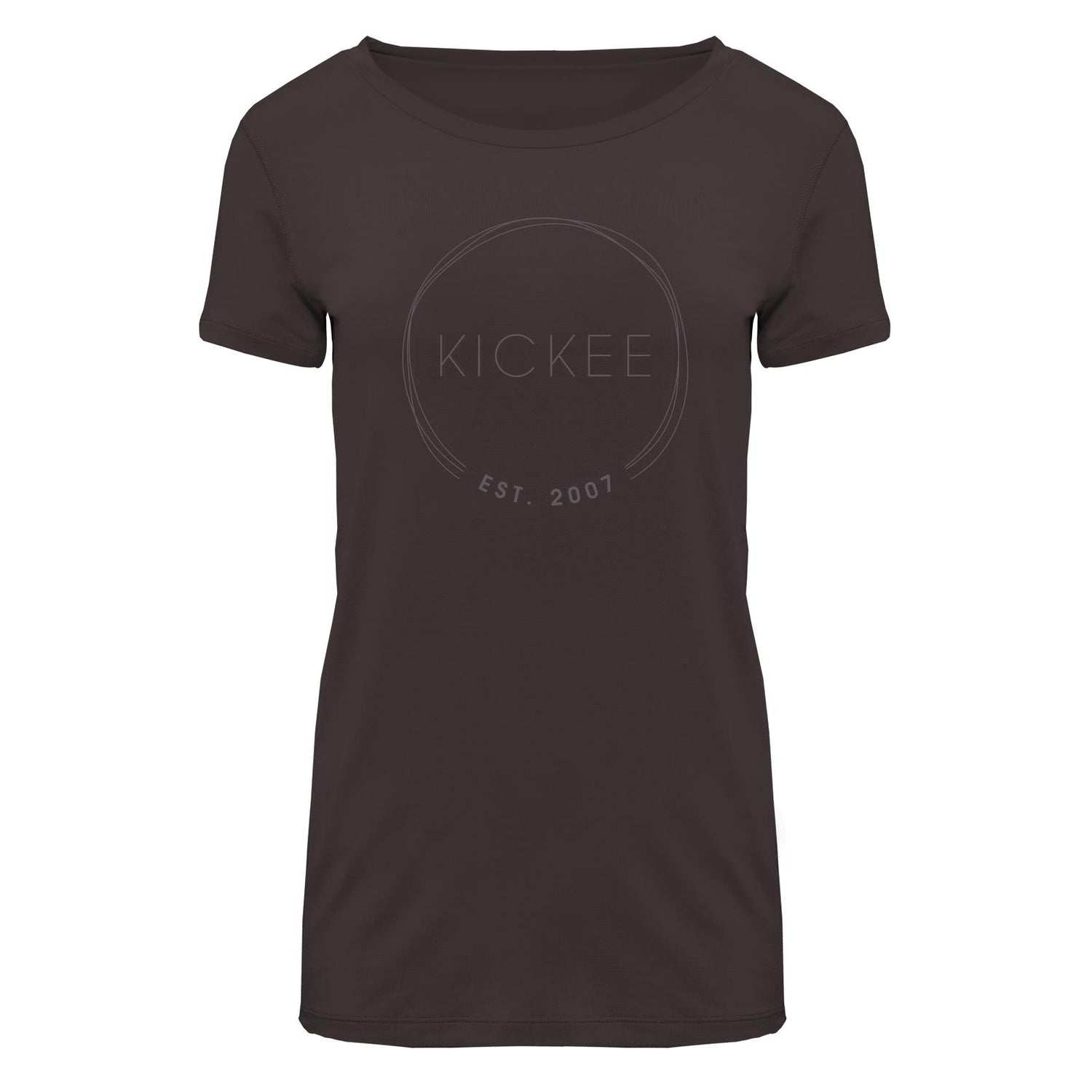 Women's Graphic Short Sleeve Loosey Goosey Tee in Midnight KicKee