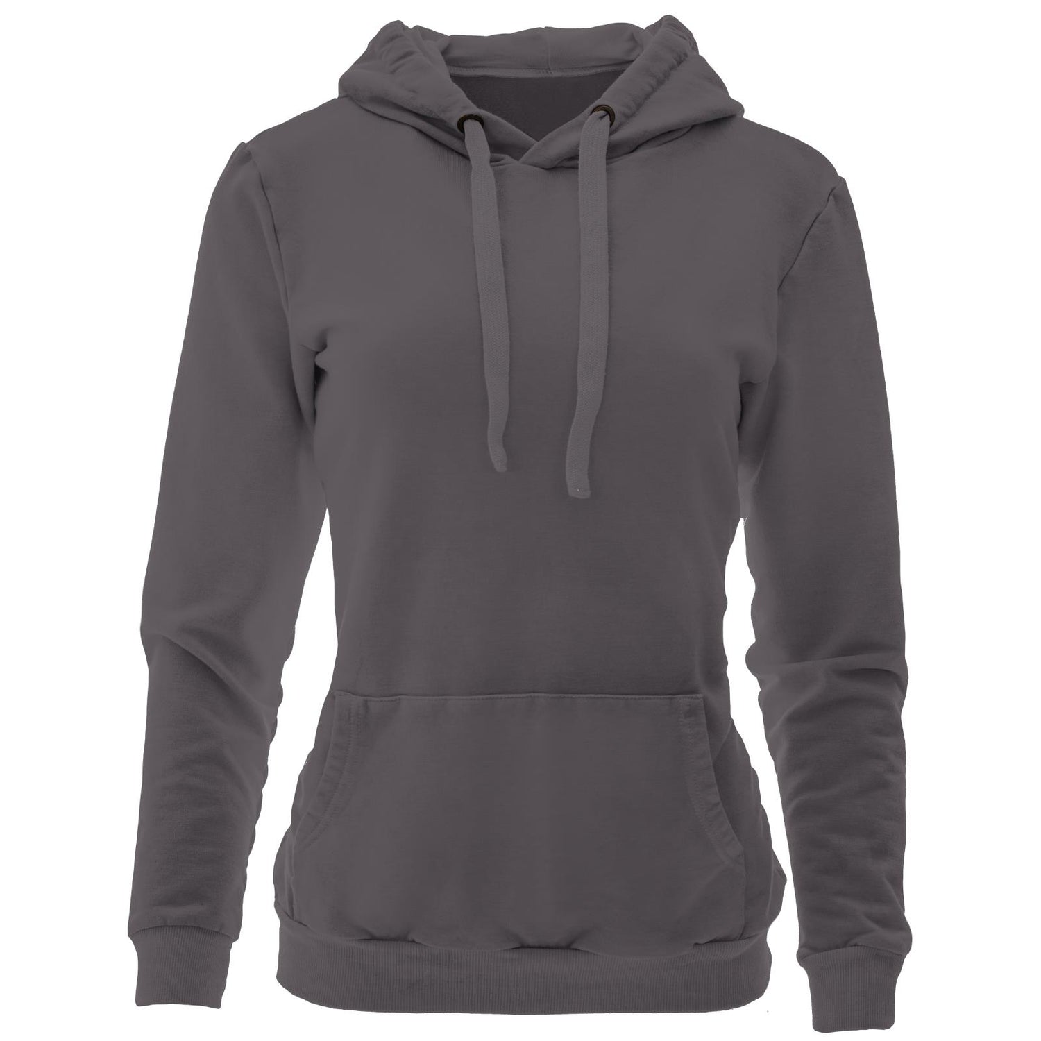 Women's Fleece Kangaroo Pocket Pullover in Rain