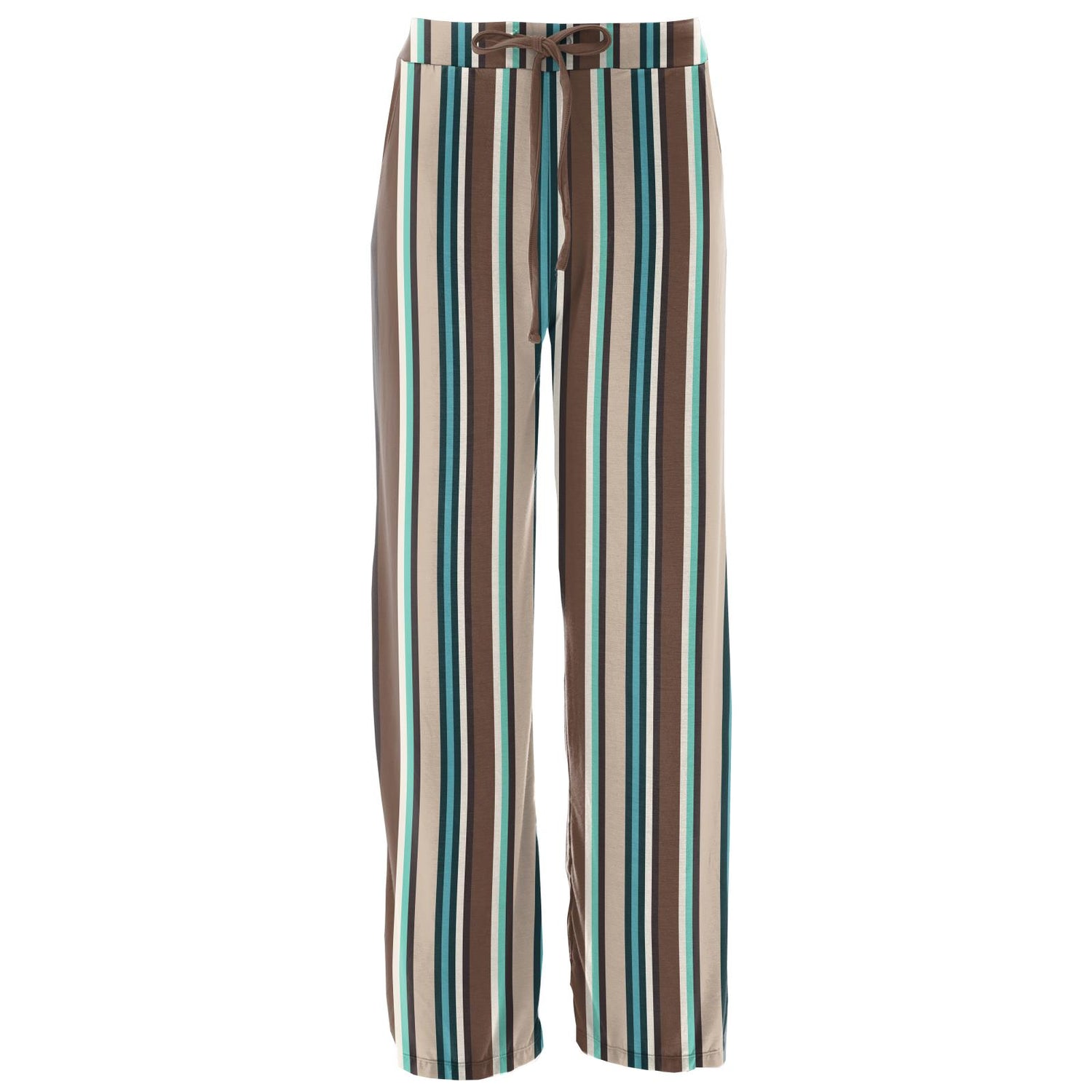 Women's Print Lounge Pants in Dad's Tie Stripe