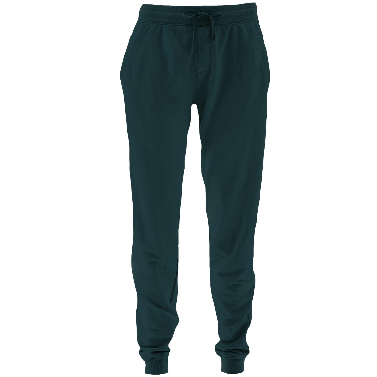 Men's Solid Fleece Joggers in Pine