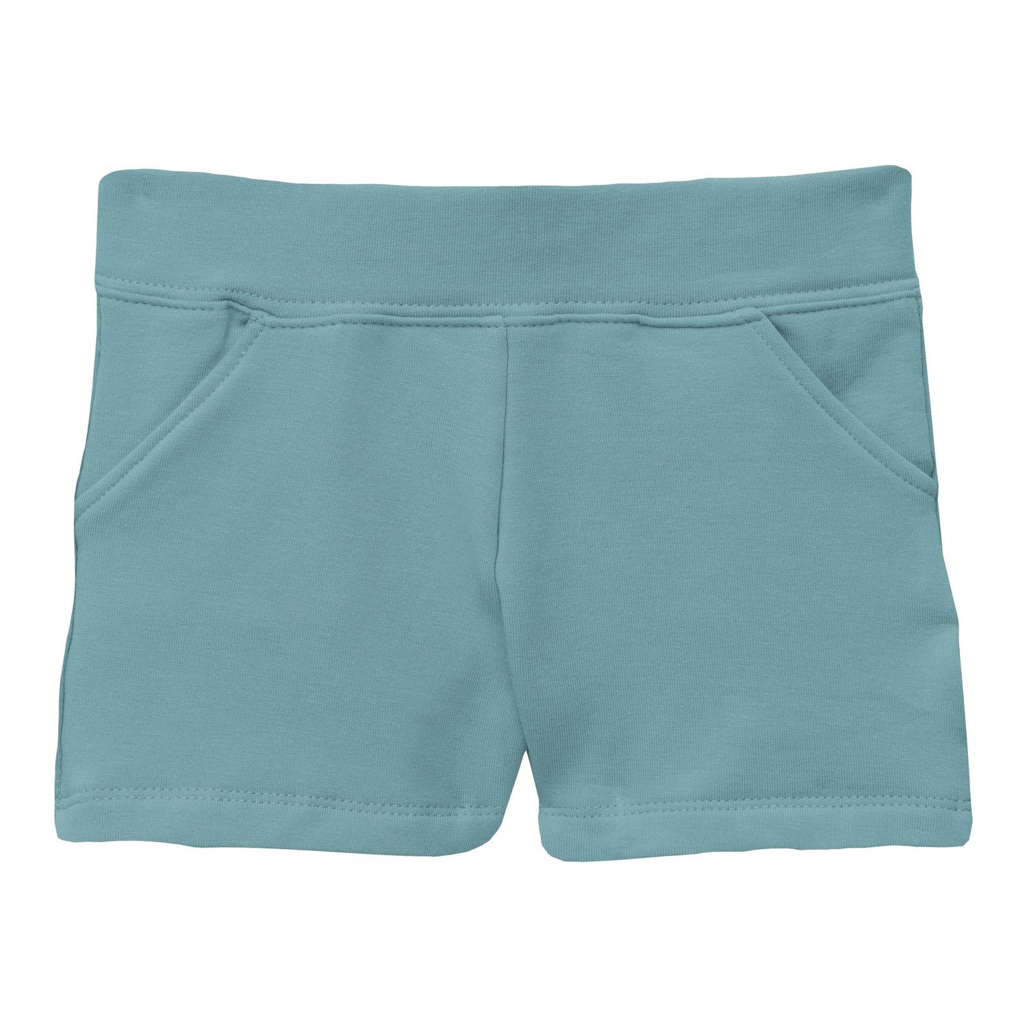 Fleece Summer Shorts in Glacier