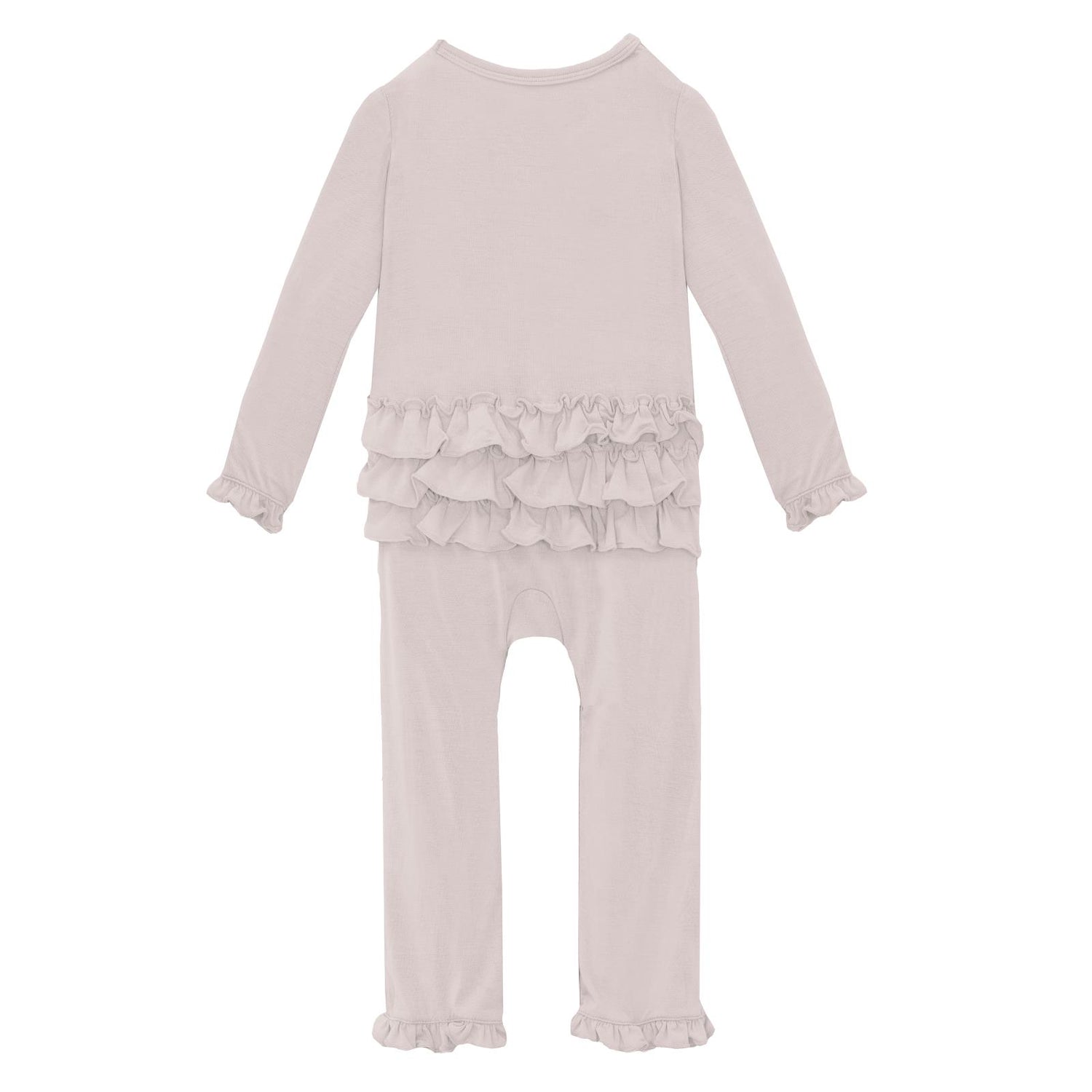 Oh La La Ruffle Romper in Macaroon