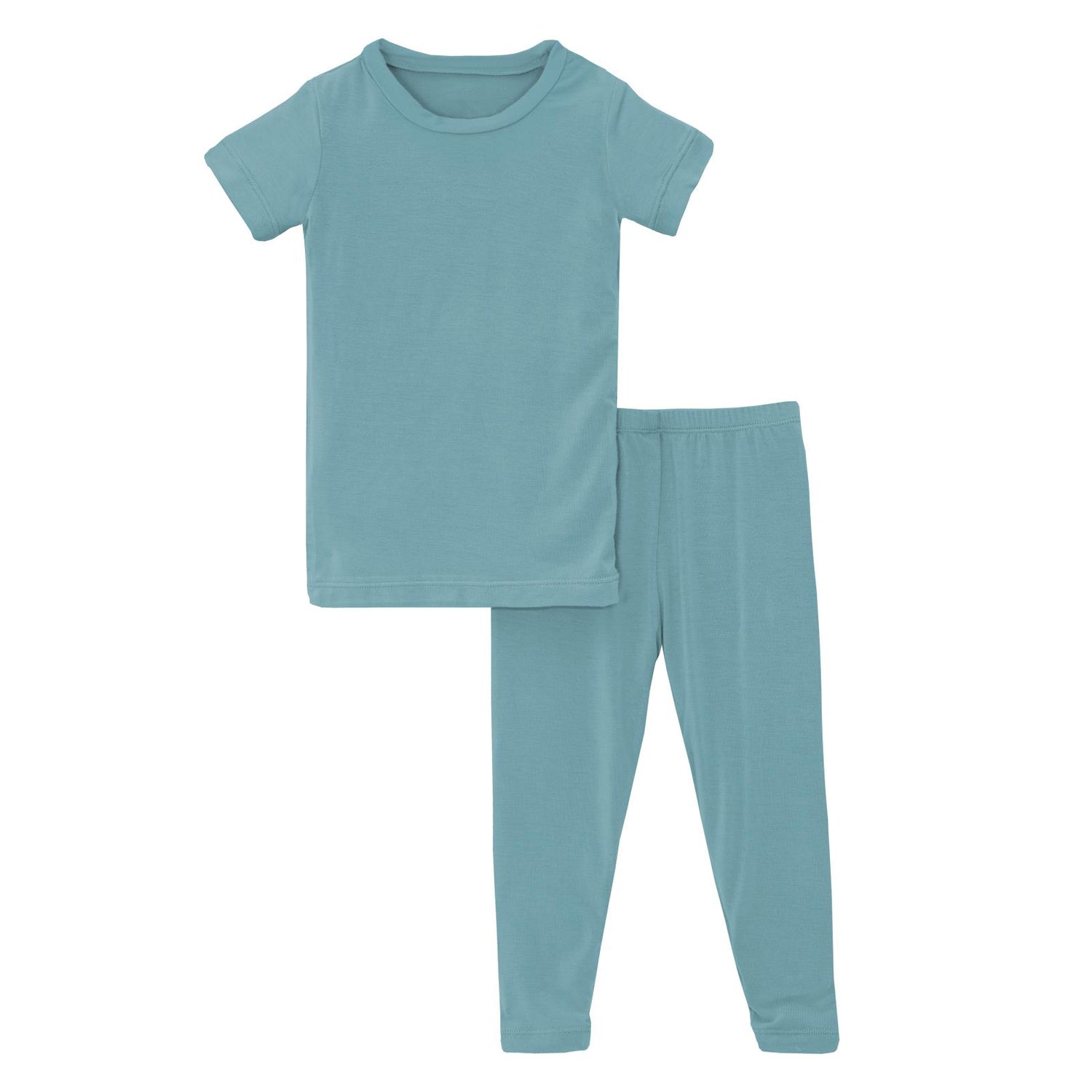 Short Sleeve Pajama Set in Glacier